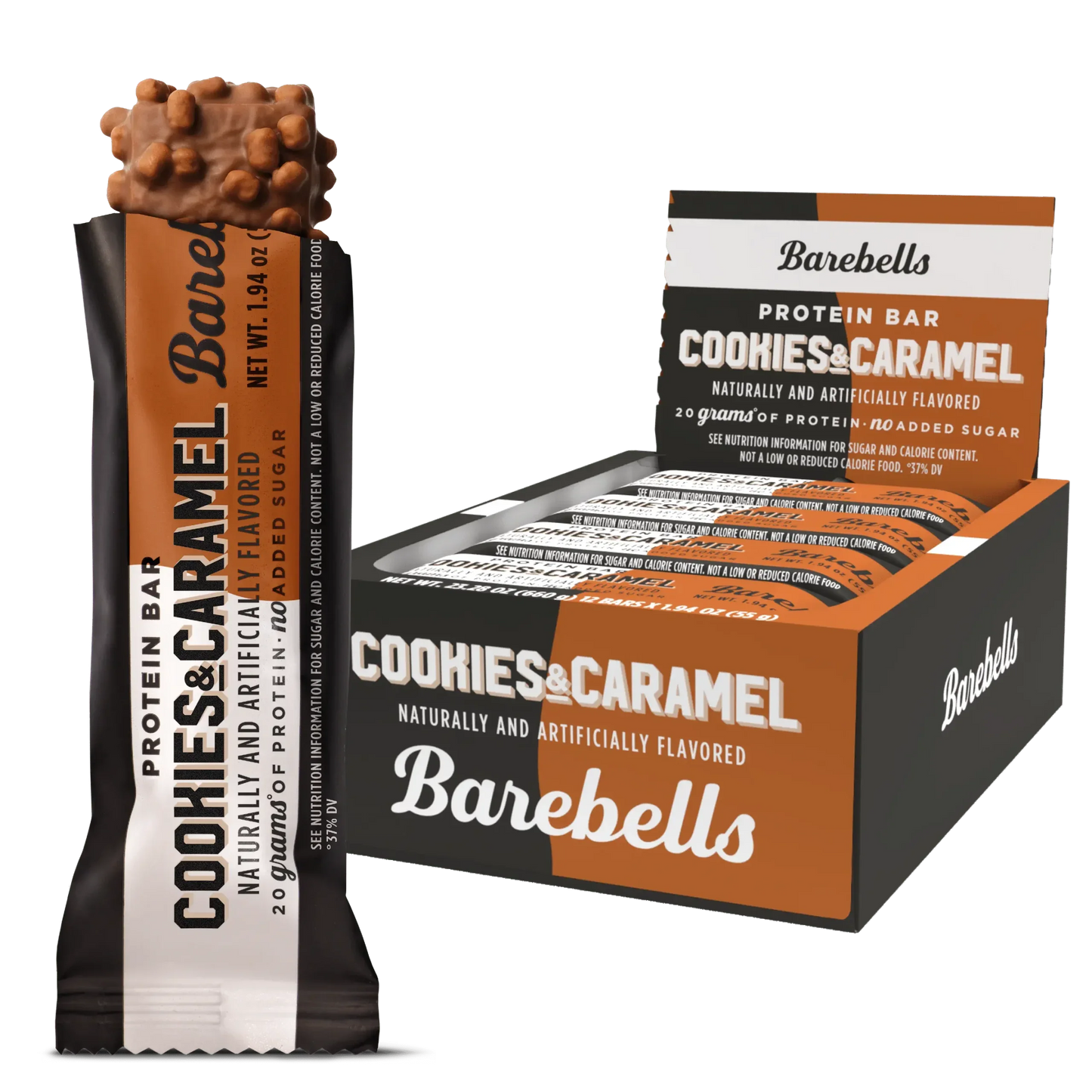 Barebells Protien Bar- Cookies & Caramel (12 pack) image 0