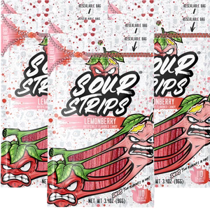 Sour Strips Lemonberry 3.7 OZ 1pcs image 0