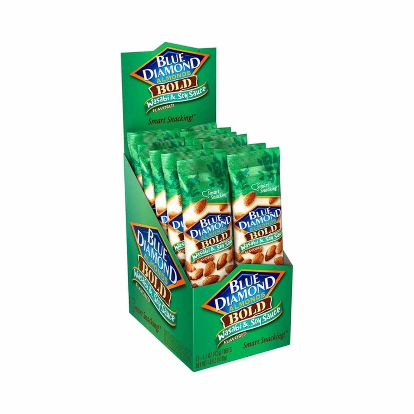 Blue Diamond Almonds - Wasabi & Soy | 12pcs image 0