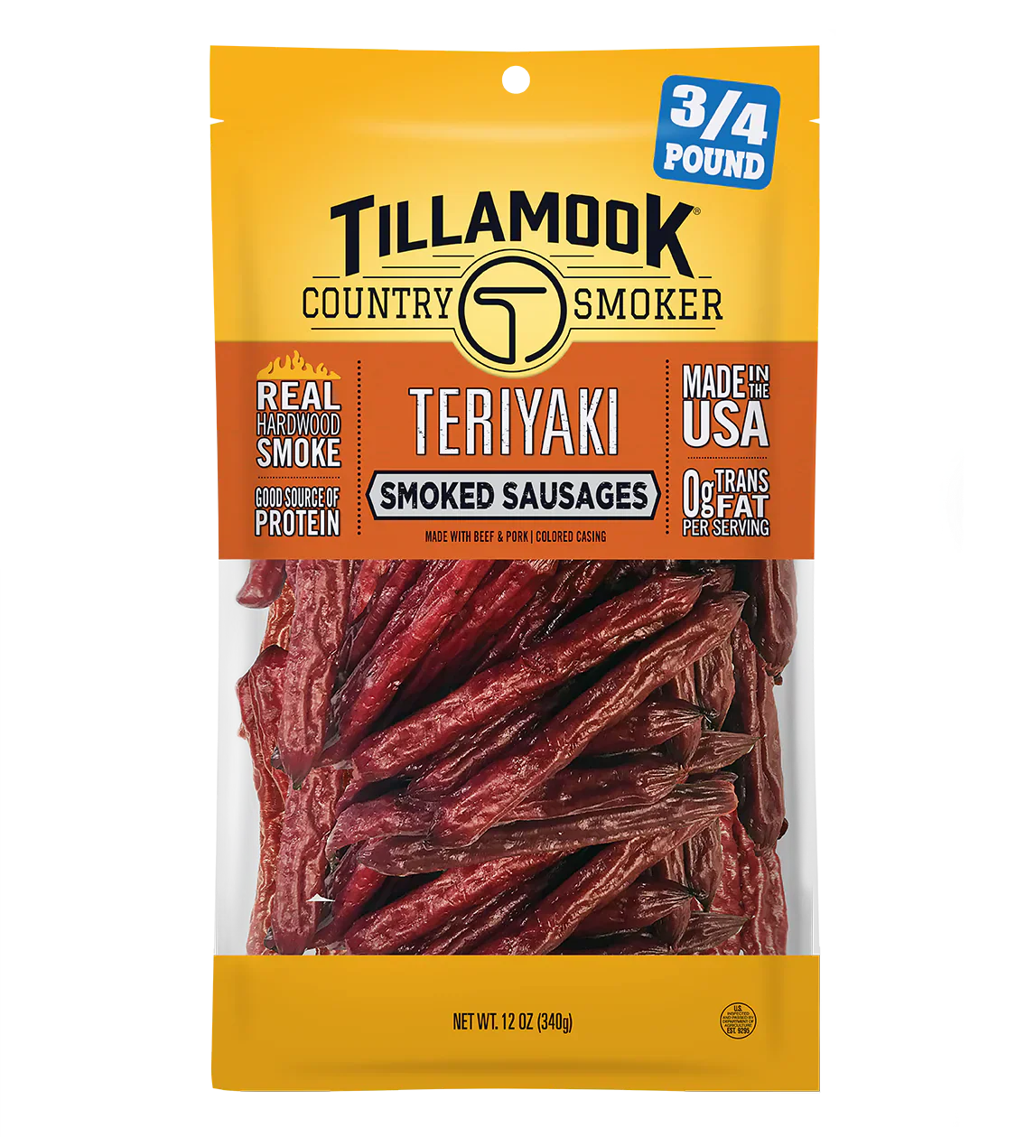 Tillamook Smoked Sausages - Teriyaki image 0
