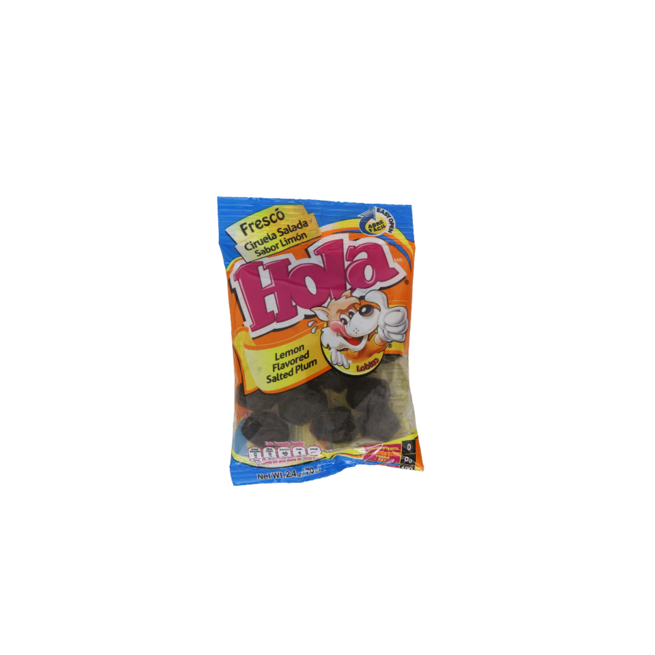 Hola Lobito - Lemono Flavored Salted Plum | 12pcs image 0