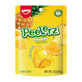 Peelerz – Peelable Pineapple Gummy (12 bags) image 0