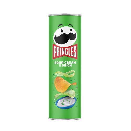 Pringles 5.5oz SR Cream & Onion | 14pcs image 0