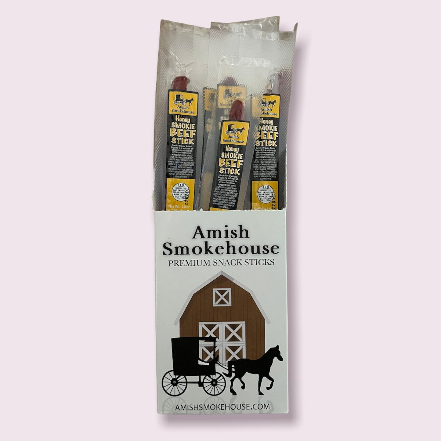 Amish Smokehouse Honey Smokie Beef Stick