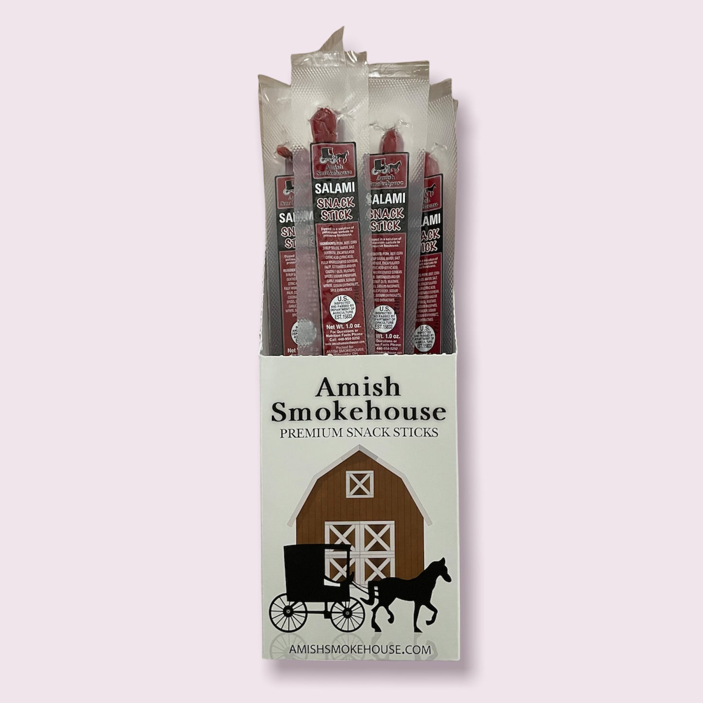 Amish Smokehouse Salami Snack Stick