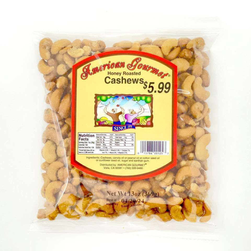 American Gourmet – Honey Cashews | 12 pcs image 0