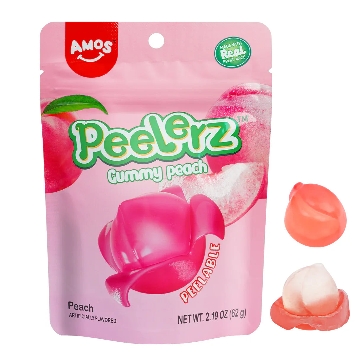 Peelerz - Peelable Peach Gummy (12 bags) image 0