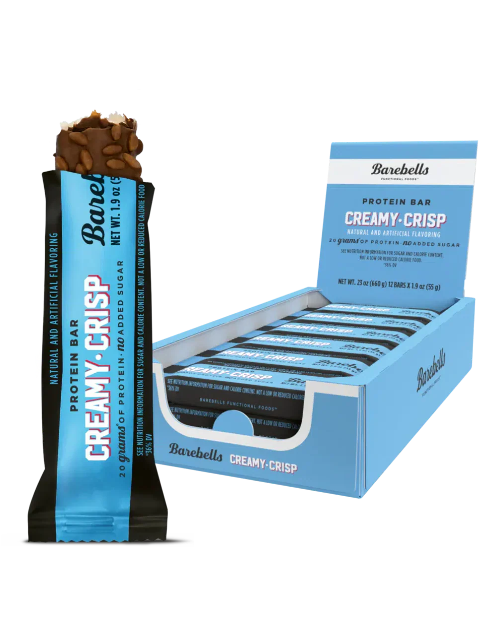 Barebells Protien Bar- Creamy Crisp (12 pack) image 0