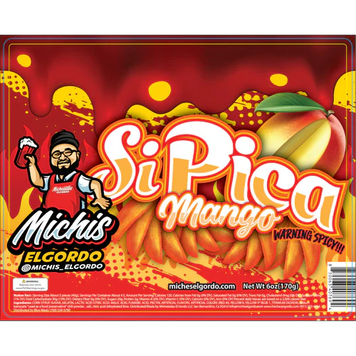 Micheladas El Gordo Si Pica Mango 6 oz