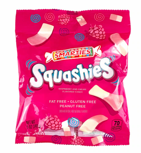 Smarties Squashies Raspberry n' Cream 5 oz