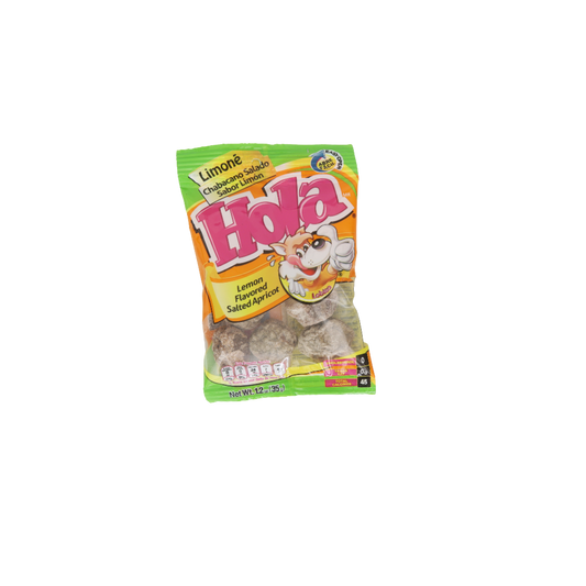 Hola Lobito Lemon Flavored Salted Apricot  | 12pcs image 0