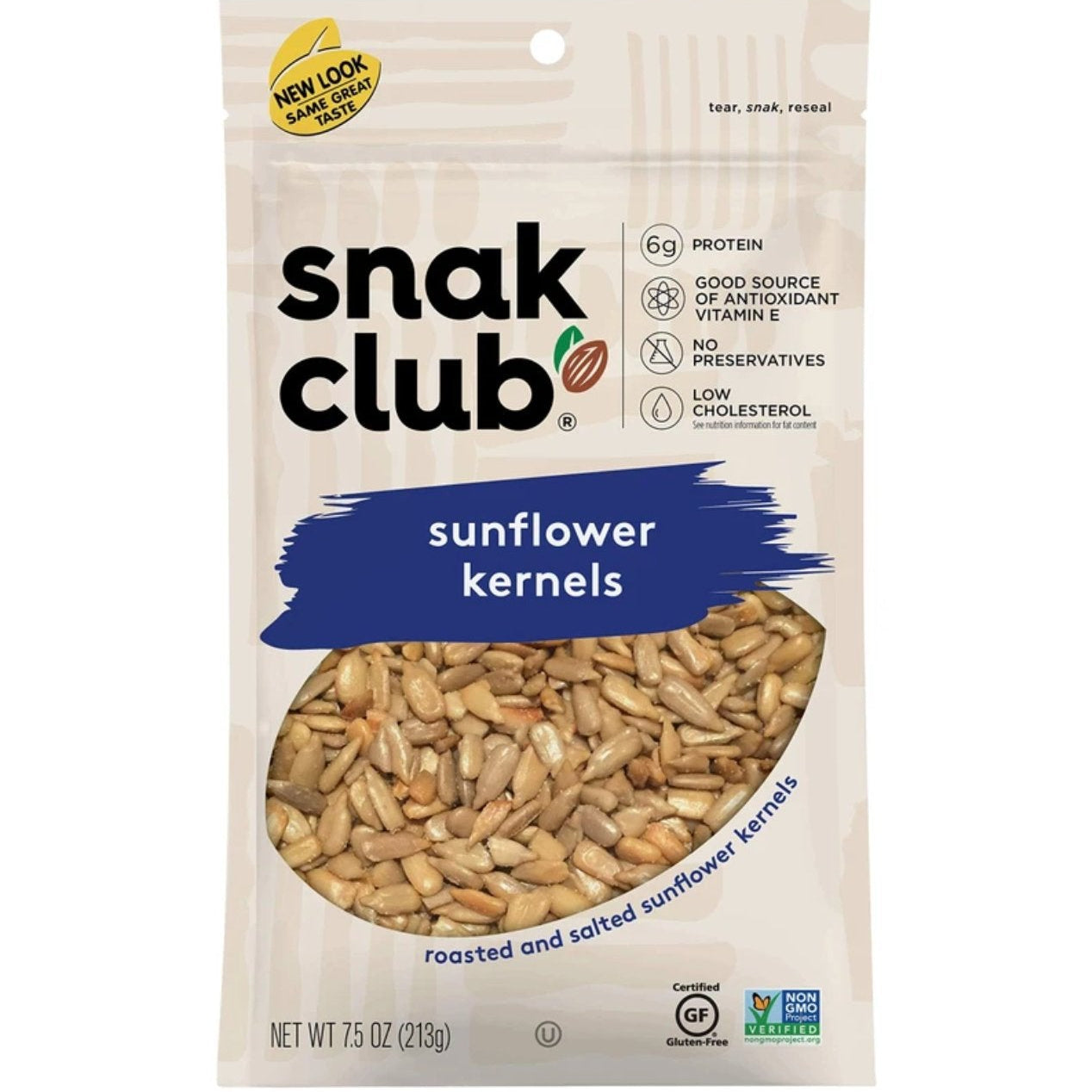 Snak Club:  Sunflower Kernels 6 bags image 0