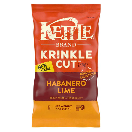 Kettle Chips - Krinkle Cut - Habanero Lime 5 oz 15 pcs image 0