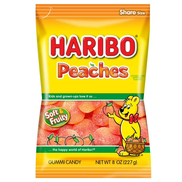 Haribo Peaches | 12pcs image 0