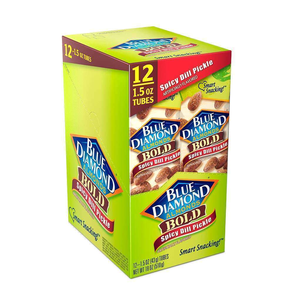 Blue Diamond Almonds - Spicy Dill Pickle | 12pcs image 0