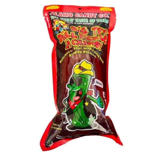Alamo Big Tex Dill Pickle in Chamoy | 12pcs image 0