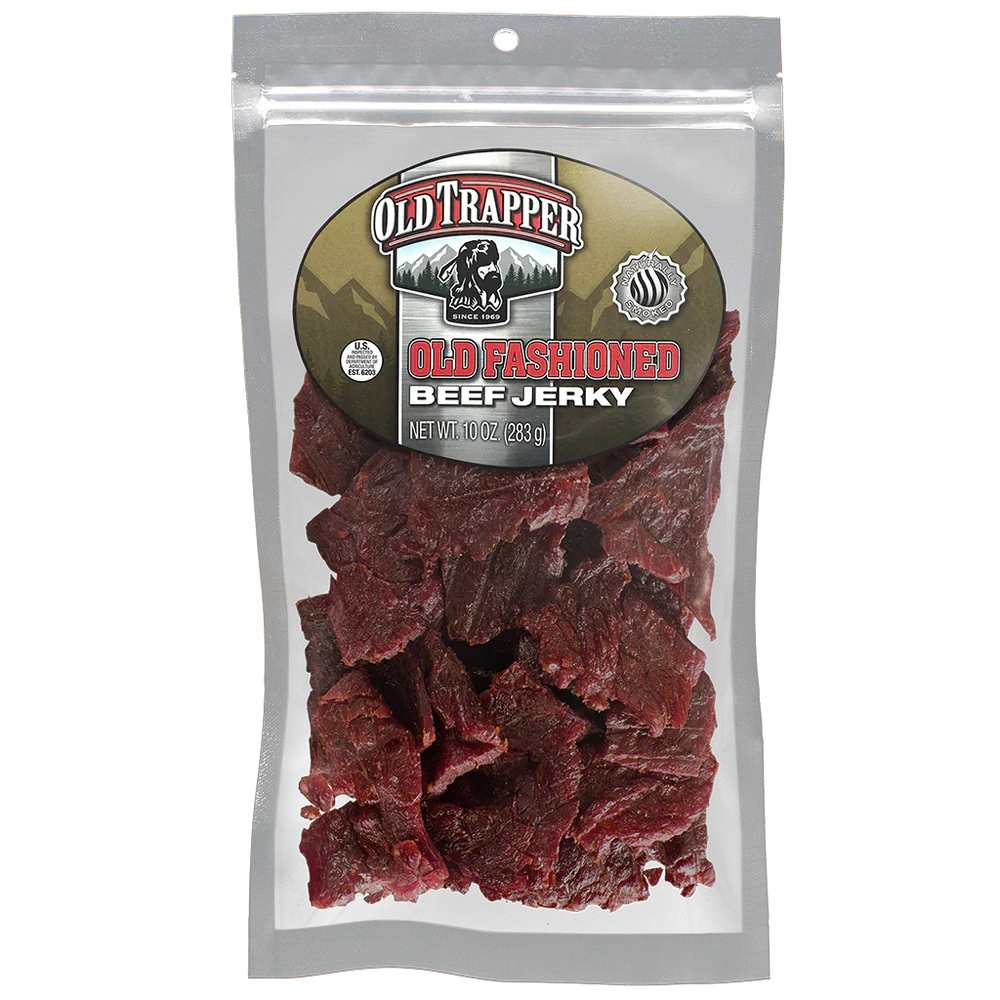 Old Trapper Beef Jerky OLD FASHIONED 10 oz | 1bag image 0
