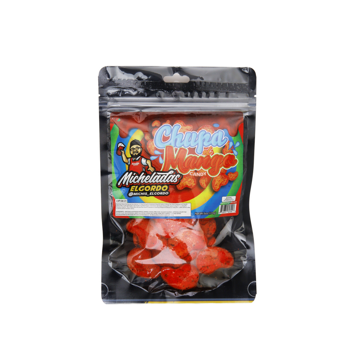 Micheladas El Gordo Chupa El Mango 6 OZ | 1bag image 0