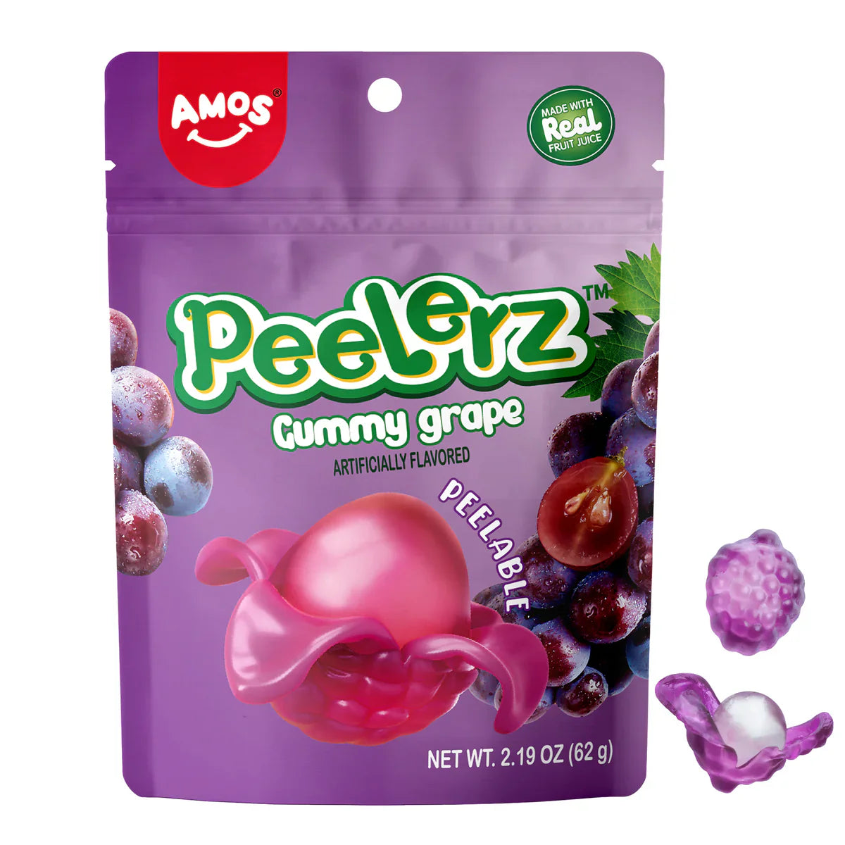 Peelerz - Peelable Grape Gummy (12 bags) image 0