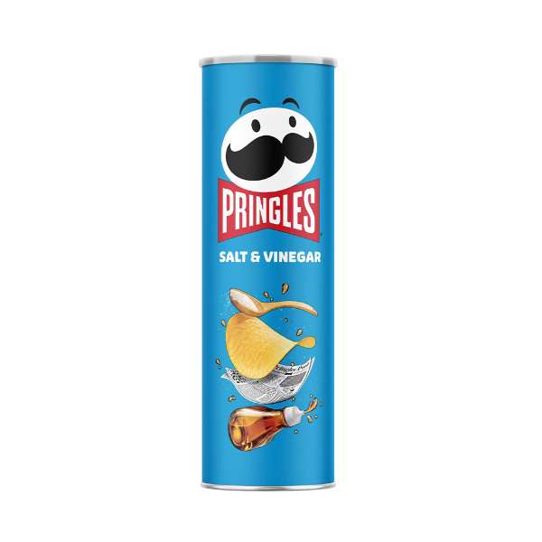 Pringles  5.5oz Salt & Vinegar | 14pcs image 0