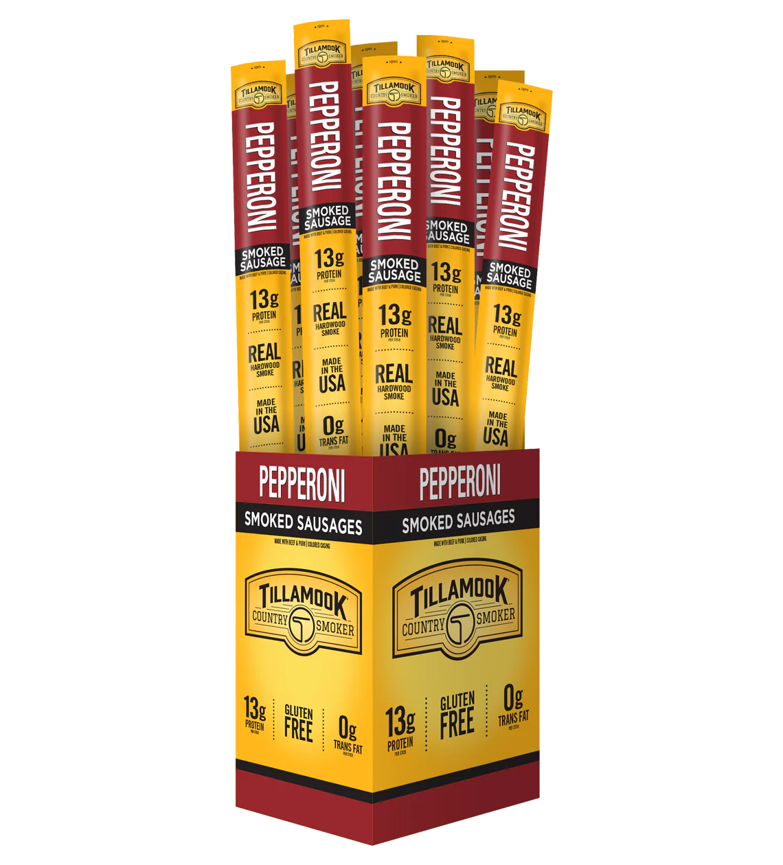 Tillamook Smoked Sausages - Pepperoni - 24 pcs image 0