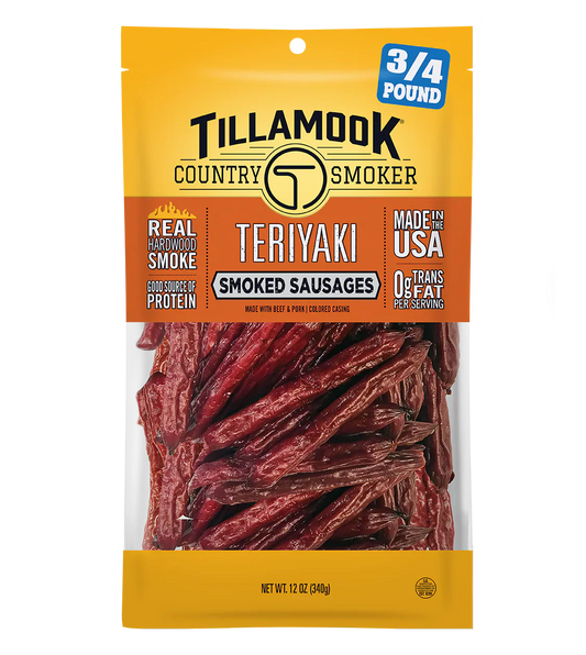 Tillamook Smoked Sausages - Teriyaki image 0