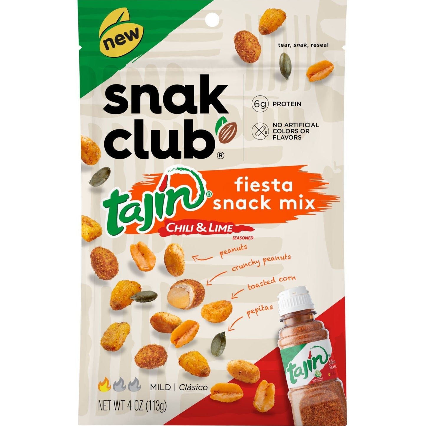 Snak Club: Tajin Fiesta Snack Mix 6 bags image 0