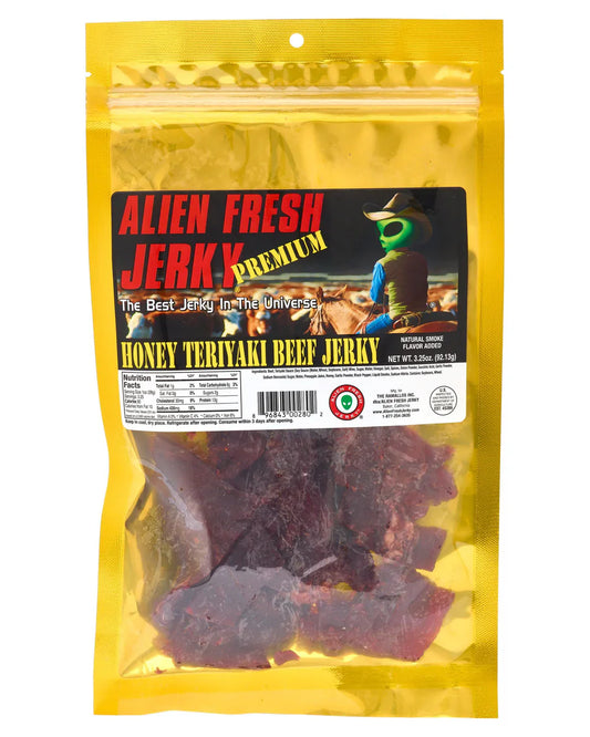 Alien Fresh Jerky Honey Teriyaki 3.25 OZ | 1pcs image 0