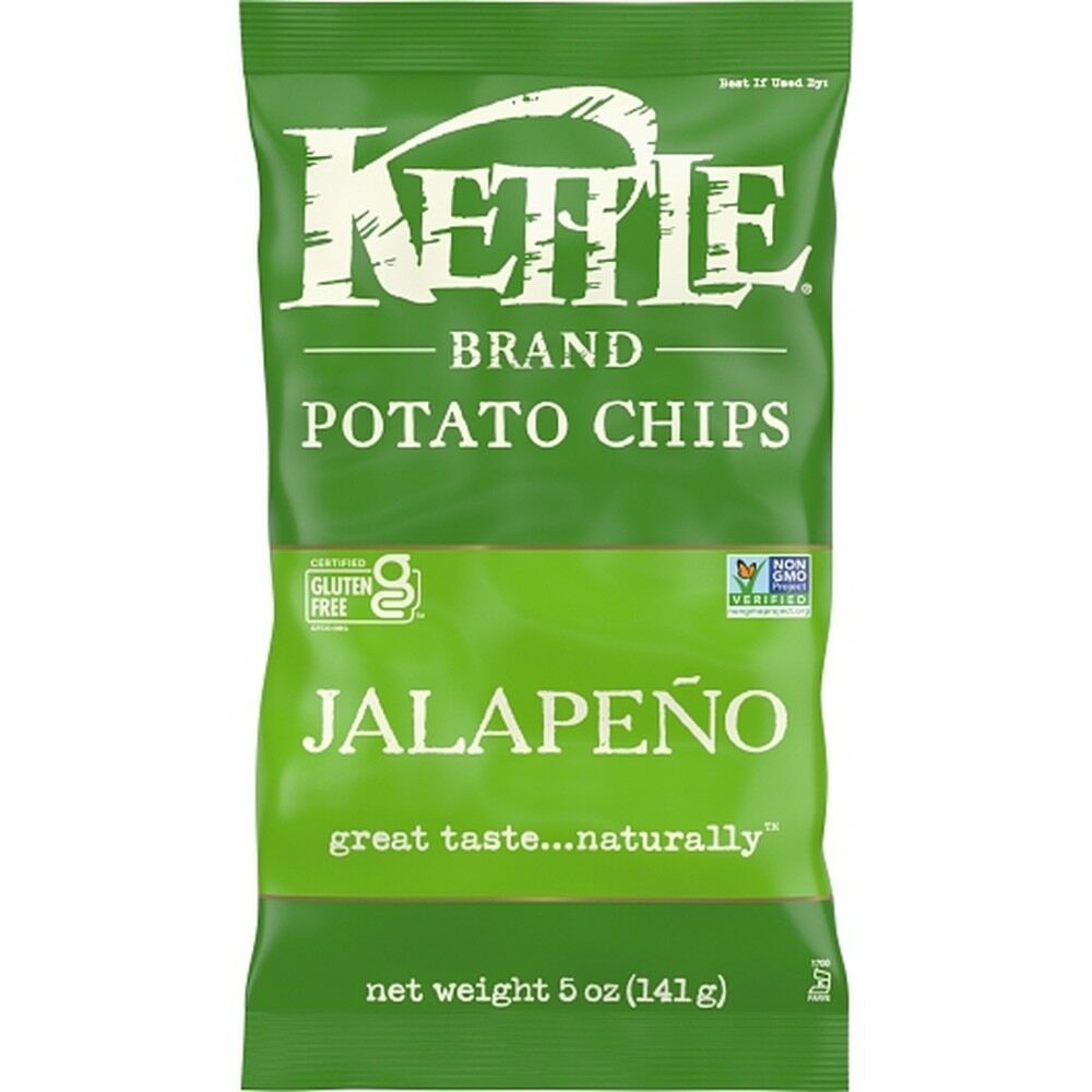 Kettle Brand Potato Chips - Jalapeno 5 oz | 15 pcs image 0