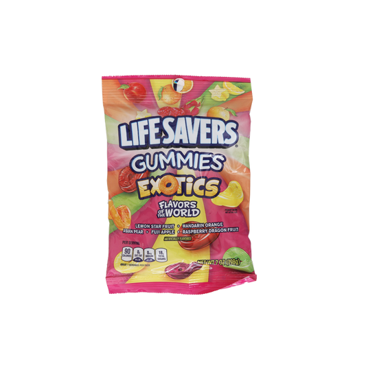 LIFE SAVERS Exotics Gummies, 7 oz - 12 bags image 0