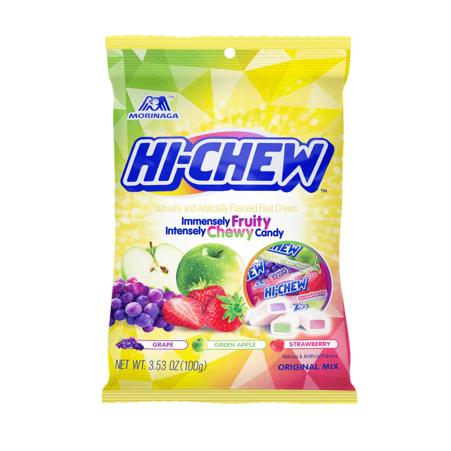 HI-CHEW Original Mix, 8 Bags, 3.53 oz image 0