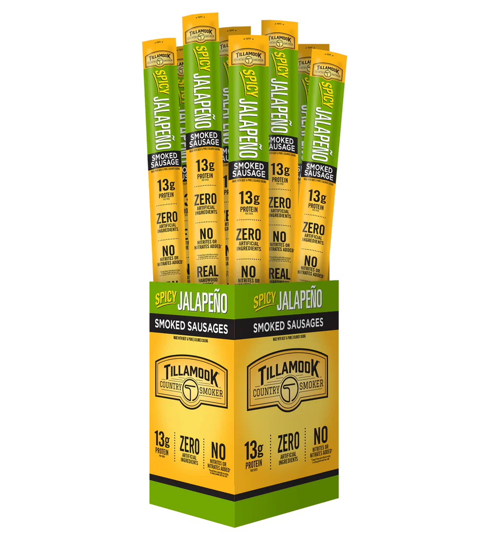 Tillamook Smoked Sausages - Spicy Jalapeno - 24 pcs image 0