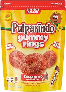 Pulparindo Gummy Rings - Tamarind 9 oz