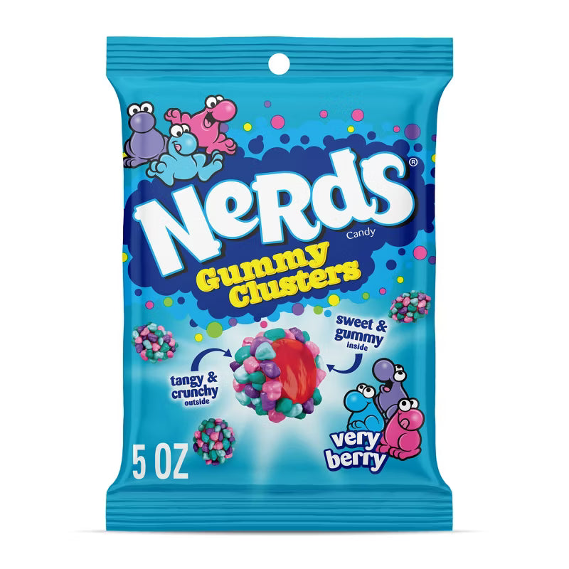 NERDS Gummy Clusters - Very Berry 5 oz 12-Pack image 0