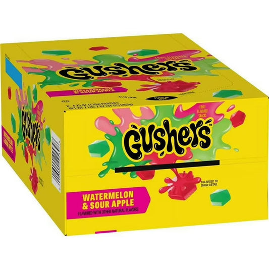 Fruit Gushers Watermelon & Sour Apple 8-Pack image 0