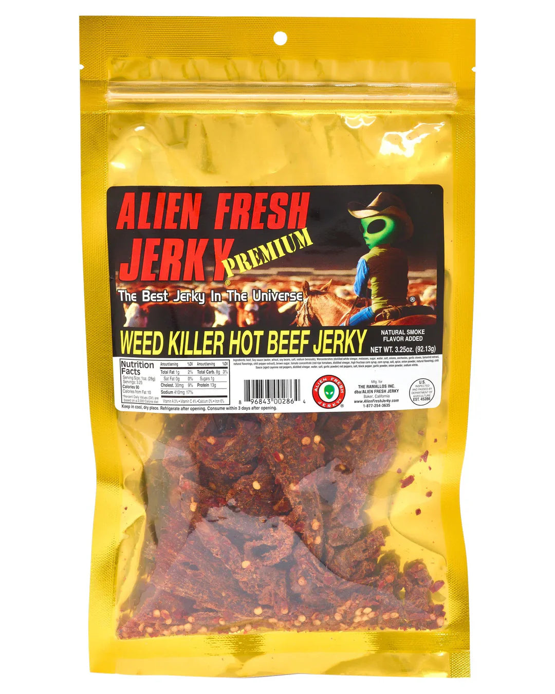Alien Fresh Jerky Weed Killer 3.25 OZ | 1pcs image 0