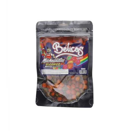 Micheladas El Gordo Belicos Skittles 6 OZ | 1bag image 0