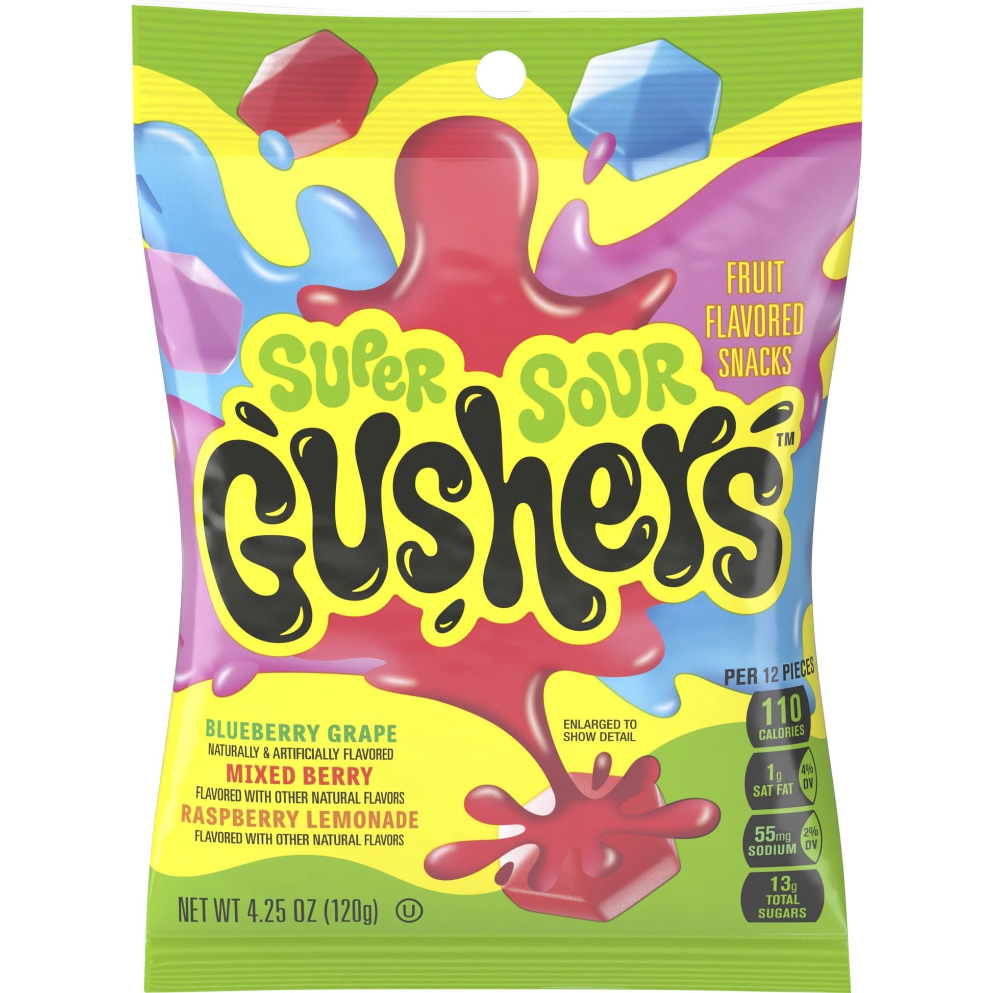 Fruit Gushers Super Sour 8-Pack image 0