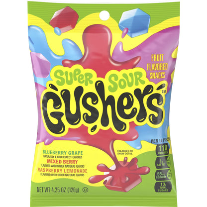 Fruit Gushers Super Sour 8-Pack image 0