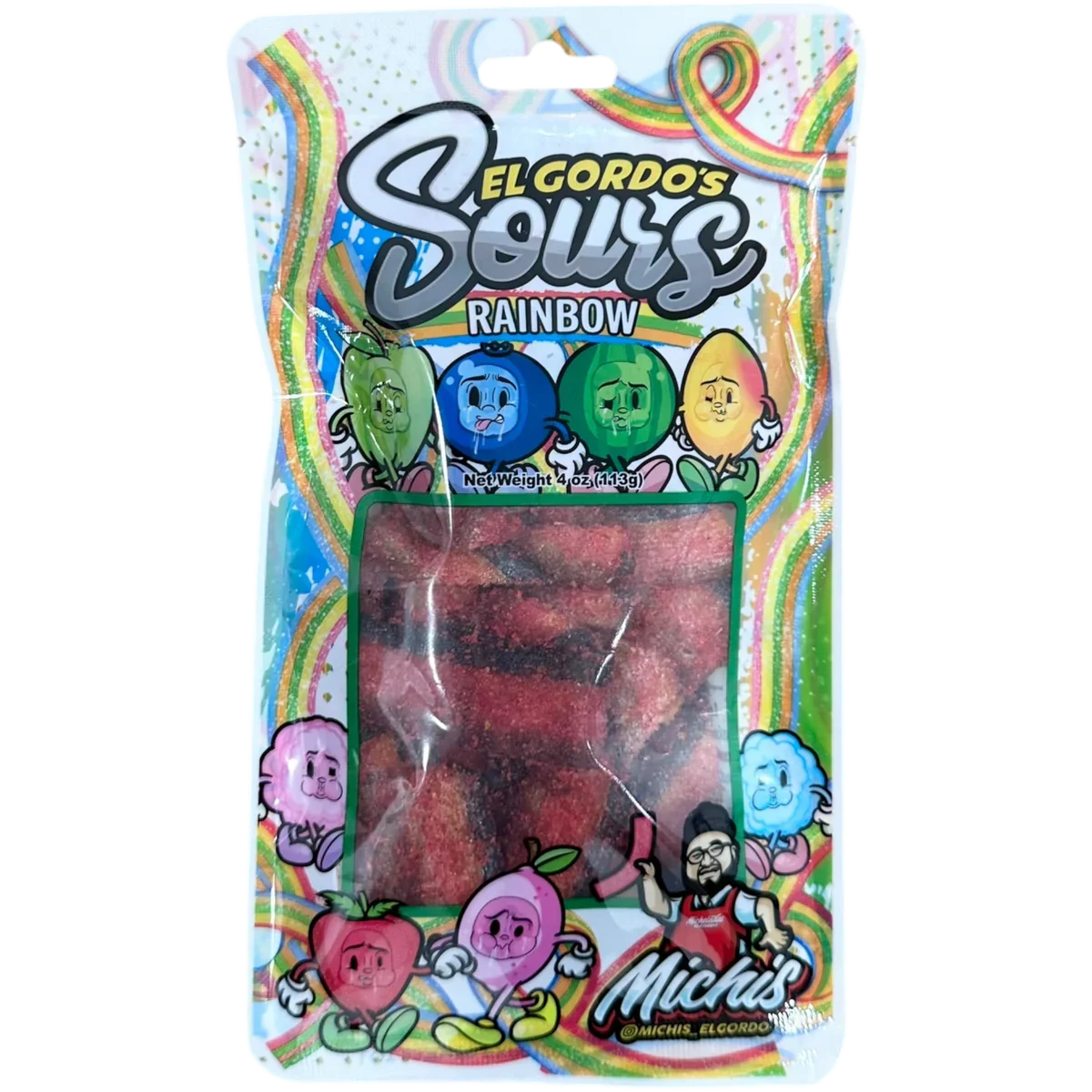 Micheladas El Gordo Sours Rainbow Flavor image 0