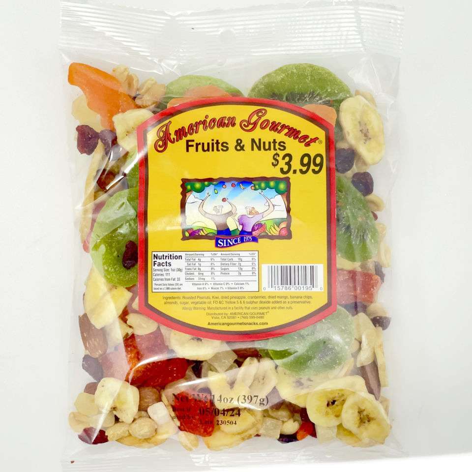 American Gourmet – Fruits & Nuts | 12 pcs image 0