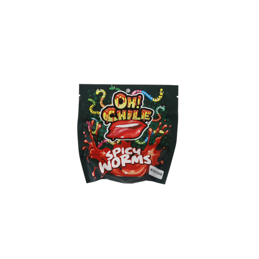 Oh! Chile Spicy Worms 4 oz | 12pcs image 0