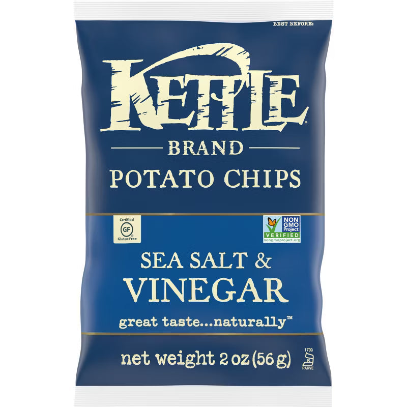 Kettle Chips – Sea Salt & Vinegar 2 oz | 6pcs image 0