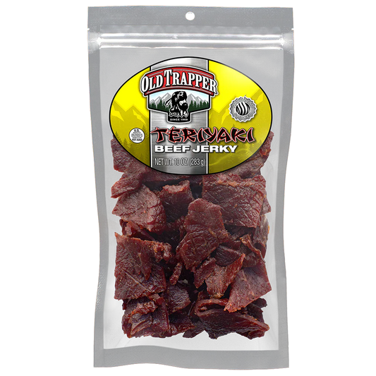Old Trapper Beef Jerky TERIYAKI 10 oz | 1bag image 0