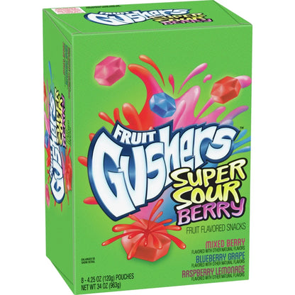 Fruit Gushers Super Sour 8-Pack image 1