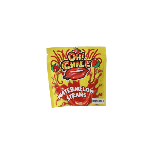 Oh! Chile Watermelon Straws 3 oz | 12pcs image 0
