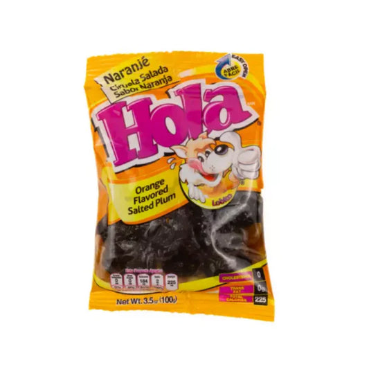 Hola Saladitos Orange Flavored Salted Plum