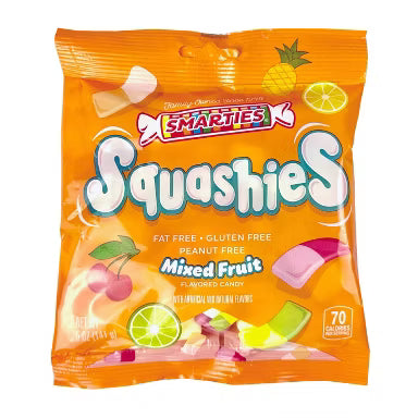 Smarties Squashies Mixed Fruit 5 oz