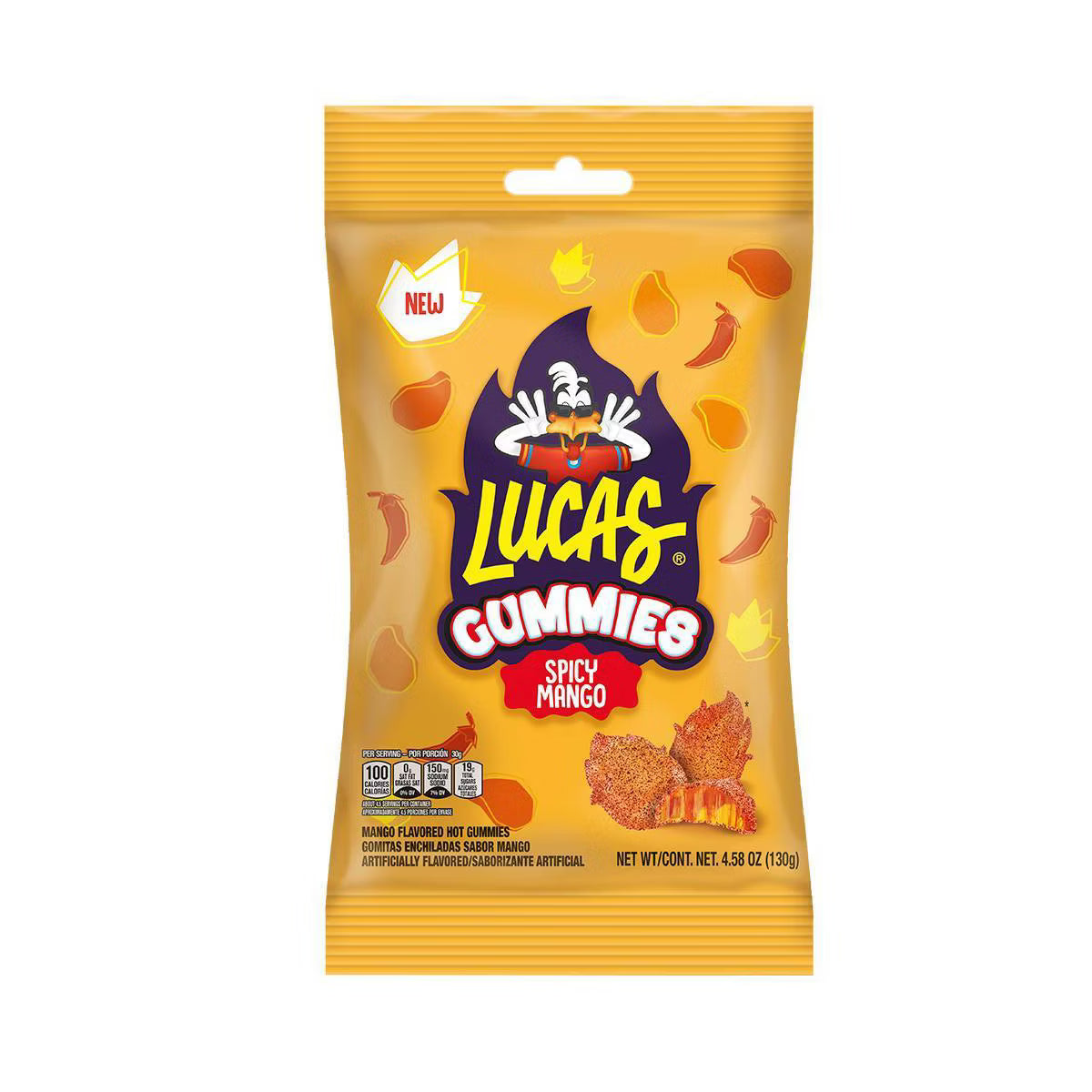 Lucas Gummies Spicy Mango - 4.58 oz