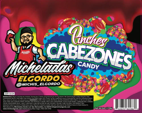 Micheladas El Gordo Pinches Cabezones 6 OZ